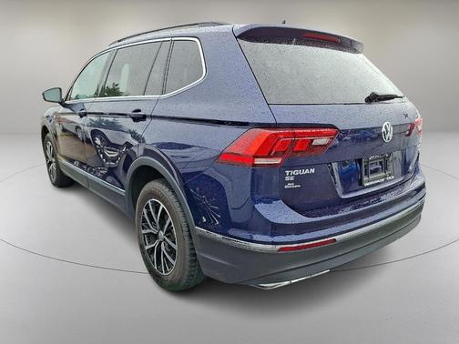 Atlantic Blue 2021 Volkswagen Tiguan 2.0T SE