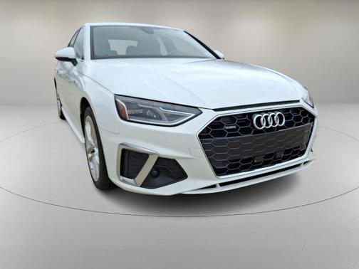Ibis White 2021 Audi A4 45 S line quattro Premium