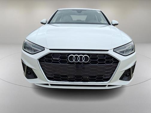Ibis White 2021 Audi A4 45 S line quattro Premium