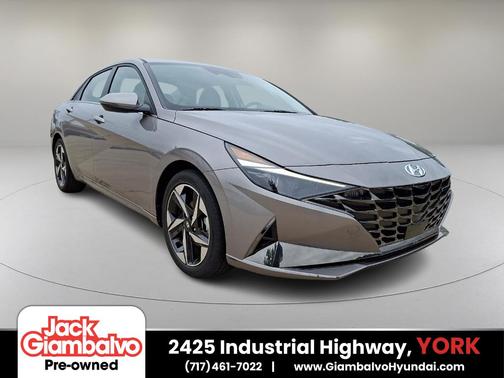 Fluid Metallic 2021 Hyundai ELANTRA HEV Limited