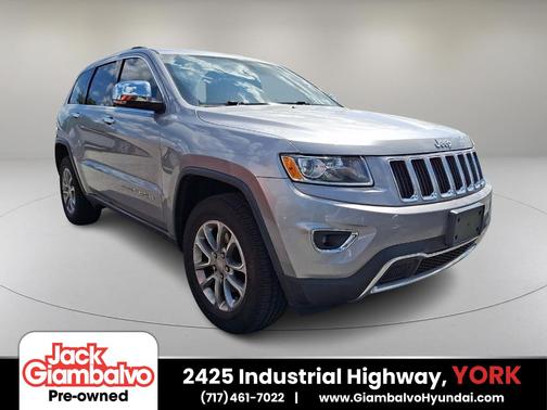 Billet Silver Clearcoat Metallic 2016 Jeep Grand Cherokee Limited