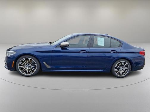 Mediterranean Blue Metallic 2020 BMW M550 i xDrive