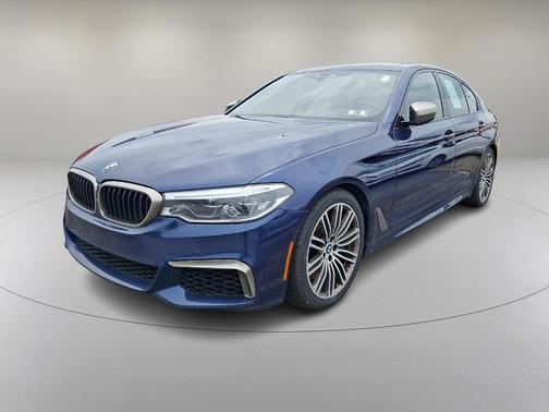 Mediterranean Blue Metallic 2020 BMW M550 i xDrive
