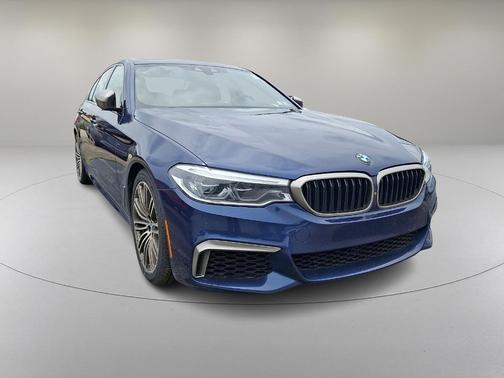 Mediterranean Blue Metallic 2020 BMW M550 i xDrive