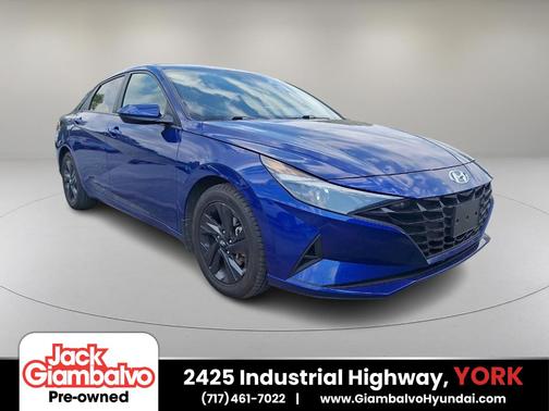 Intense Blue 2023 Hyundai ELANTRA SEL