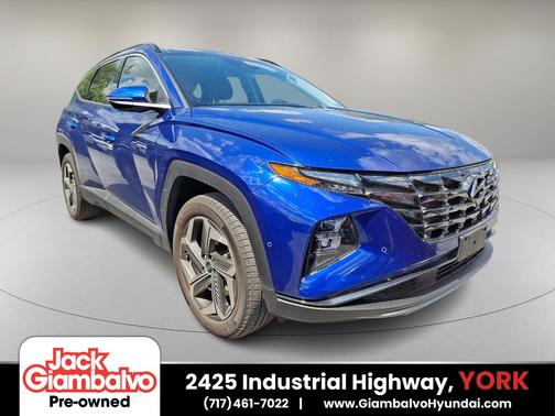 Intense Blue 2023 Hyundai TUCSON Limited