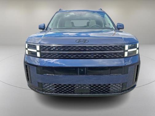 Atlantic Blue 2026 Hyundai SANTA FE HEV Calligraphy