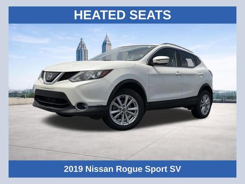 White 2019 Nissan Rogue Sport SV