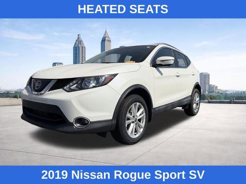 White 2019 Nissan Rogue Sport SV