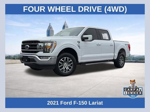 Oxford White 2021 Ford F-150 Lariat