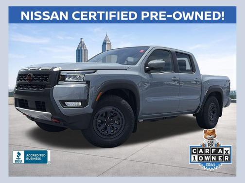 Boulder Gray Pearl 2025 Nissan Frontier PRO-X