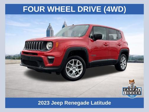 Colorado Red Clearcoat 2023 Jeep Renegade Latitude