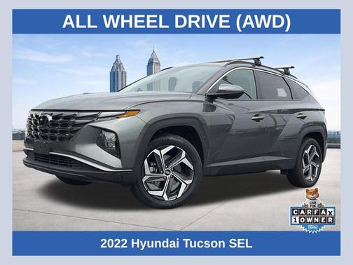 Amazon Gray 2022 Hyundai TUCSON SEL