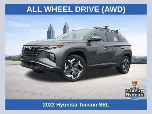 Amazon Gray 2022 Hyundai TUCSON SEL