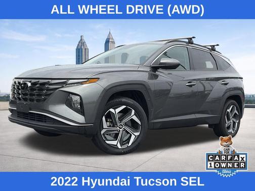 Amazon Gray 2022 Hyundai TUCSON SEL