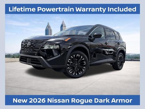Super Black 2026 Nissan Rogue Dark Armor