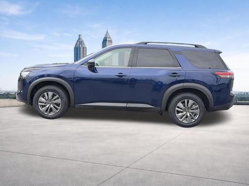 Deep Ocean Blue 2025 Nissan Pathfinder SV