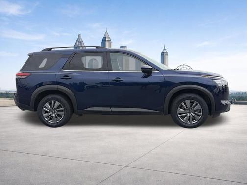 Deep Ocean Blue 2025 Nissan Pathfinder SV