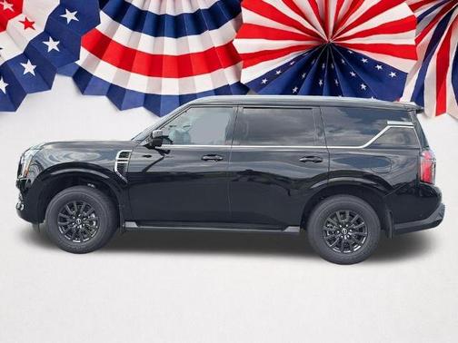 Black 2025 Nissan Armada SV