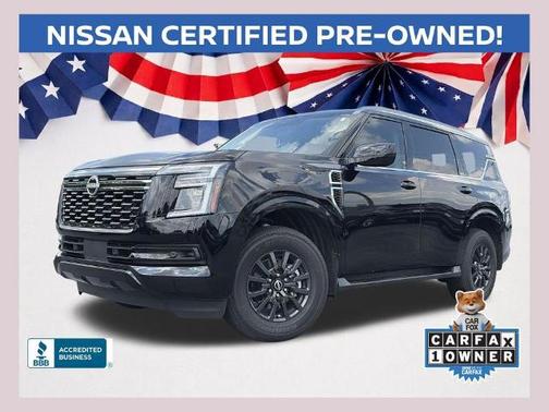 Black 2025 Nissan Armada SV