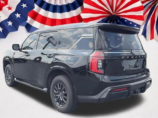 Black 2025 Nissan Armada SV