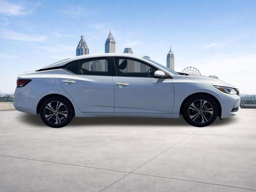 Aspen White 2022 Nissan Sentra SV