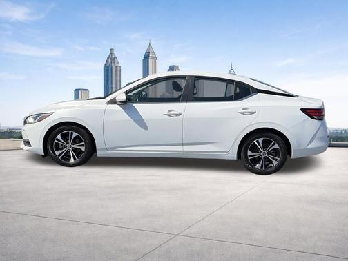 Aspen White 2022 Nissan Sentra SV