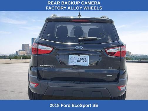 Shadow Black 2018 Ford EcoSport SE