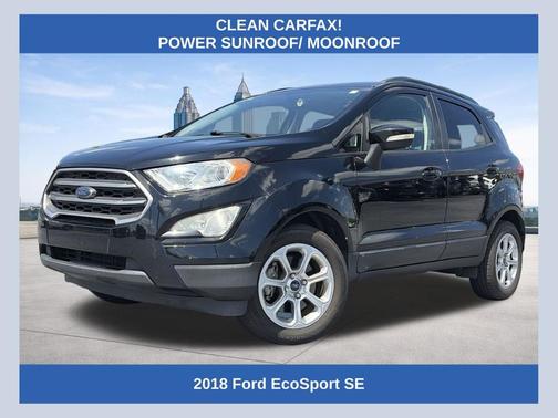 Shadow Black 2018 Ford EcoSport SE
