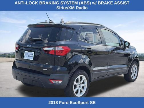 Shadow Black 2018 Ford EcoSport SE