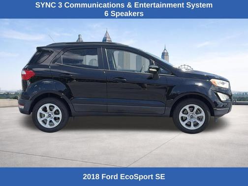 Shadow Black 2018 Ford EcoSport SE