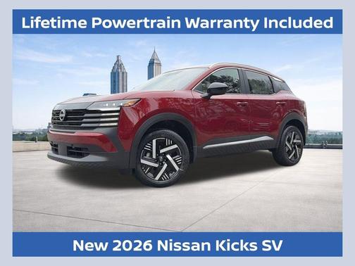 Scarlet Ember T 2026 Nissan Kicks SV
