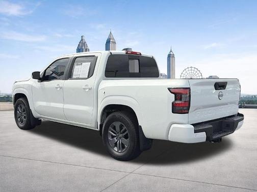 Glacier White 2025 Nissan Frontier SV