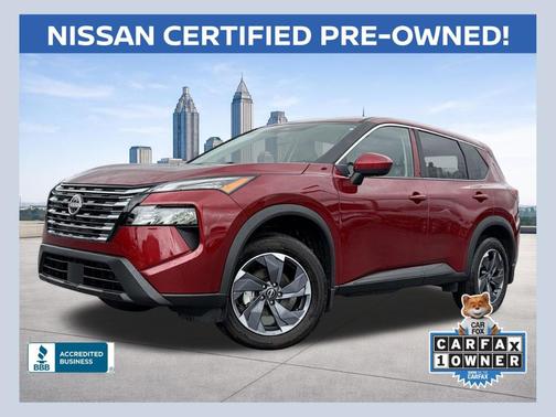 Scarlet Ember 2026 Nissan Rogue SV