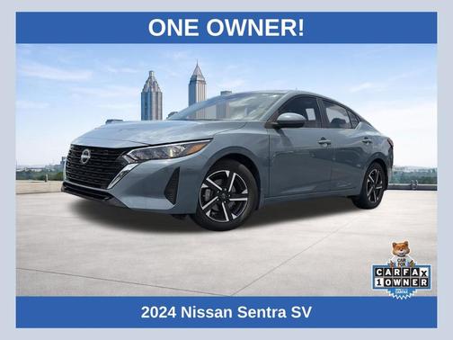 Atlantic Gray M 2024 Nissan Sentra SV