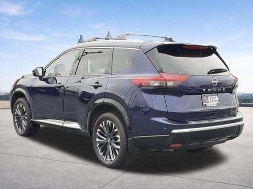 Deep Ocean Blue 2025 Nissan Rogue Platinum