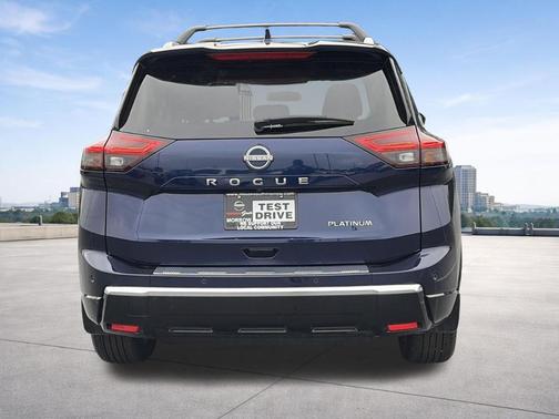 Deep Ocean Blue 2025 Nissan Rogue Platinum
