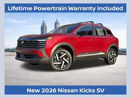 Scarlet Ember T 2026 Nissan Kicks SV