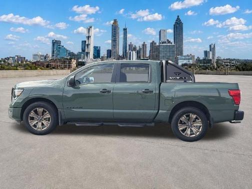 Tactical Green Metallic 2024 Nissan Titan SV