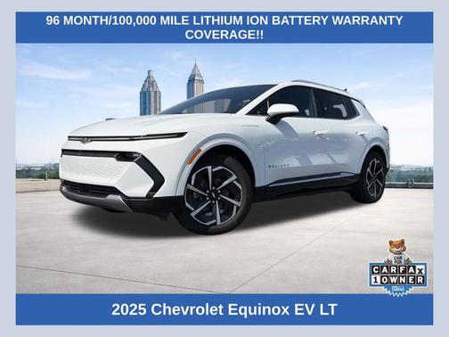 Summit White 2025 Chevrolet Equinox EV LT