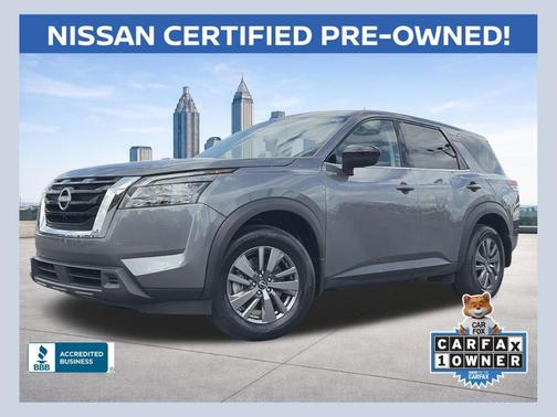 Gun Metallic 2025 Nissan Pathfinder S