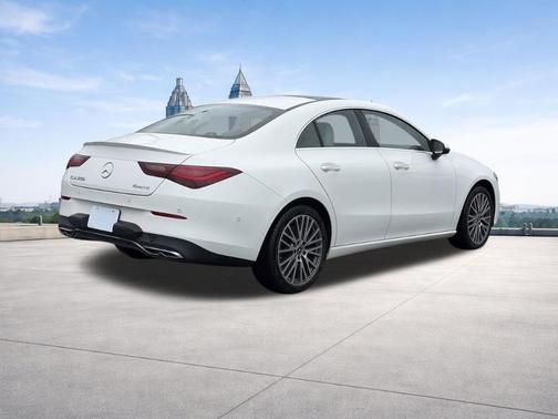 White 2025 Mercedes-Benz CLA 250 Base 4MATIC