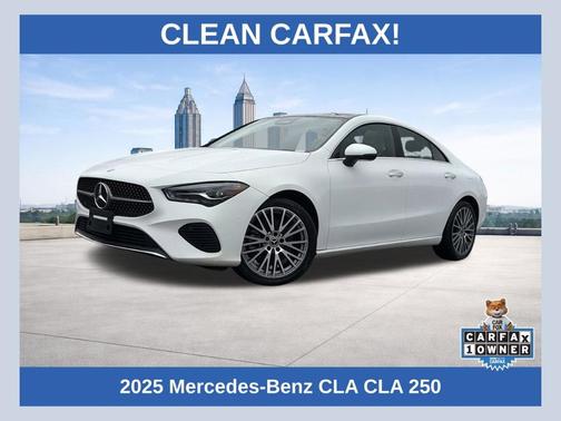 White 2025 Mercedes-Benz CLA 250 Base 4MATIC