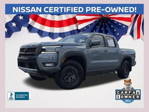 Boulder Gray Pearl 2025 Nissan Frontier PRO-4X