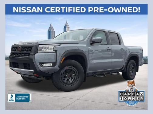 Boulder Gray Pearl 2025 Nissan Frontier PRO-4X