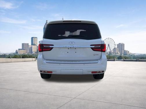 Moonstone White 2023 INFINITI QX80 SENSORY