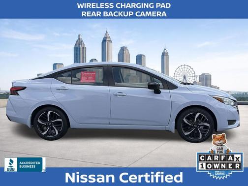 Gray Sky Pearl 2025 Nissan Versa 1.6 SR