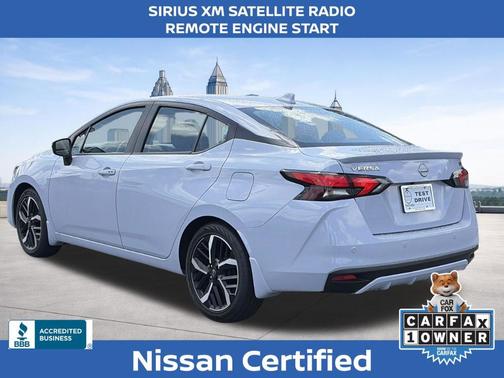 Gray Sky Pearl 2025 Nissan Versa 1.6 SR