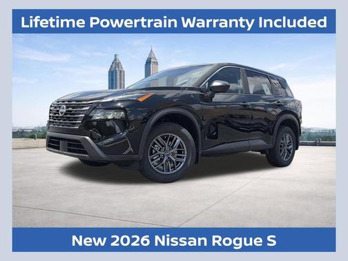 Black 2026 Nissan Rogue S