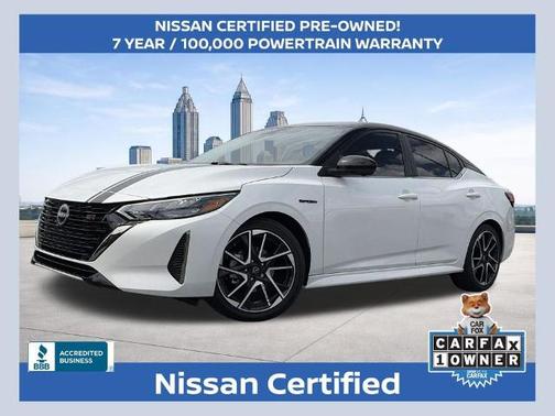 White 2024 Nissan Sentra SR